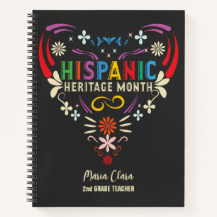 Cuaderno Mes de la Herencia Hispana Hispanoamericanos Latin