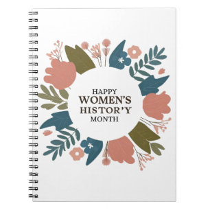 Cuaderno Mes de la historia de la mujer