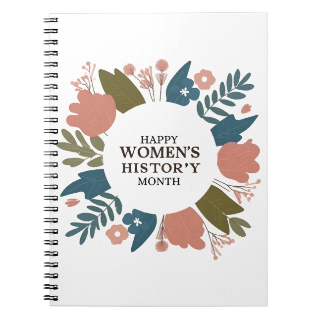 Cuaderno Mes de la historia de la mujer (Frente)