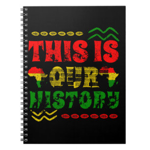 Cuaderno Mes de la Historia Negra, afroamericano