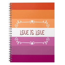 Cuaderno Mes del Orgullo Amor es Amor