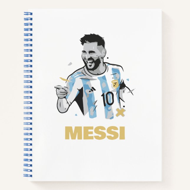 Cuaderno Messi (Anverso)