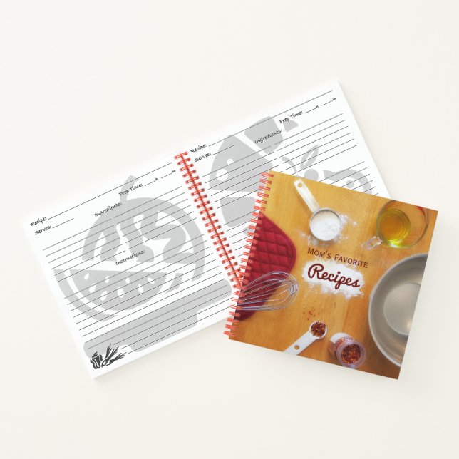 Cuaderno Messy Kitchen Recipe Book (Interior)