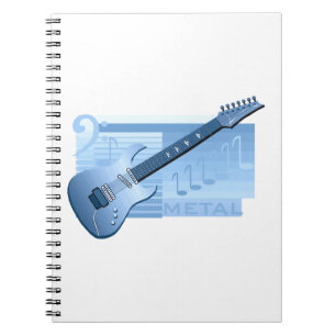 Cuaderno metal blue.png de la guitarra eléctrica