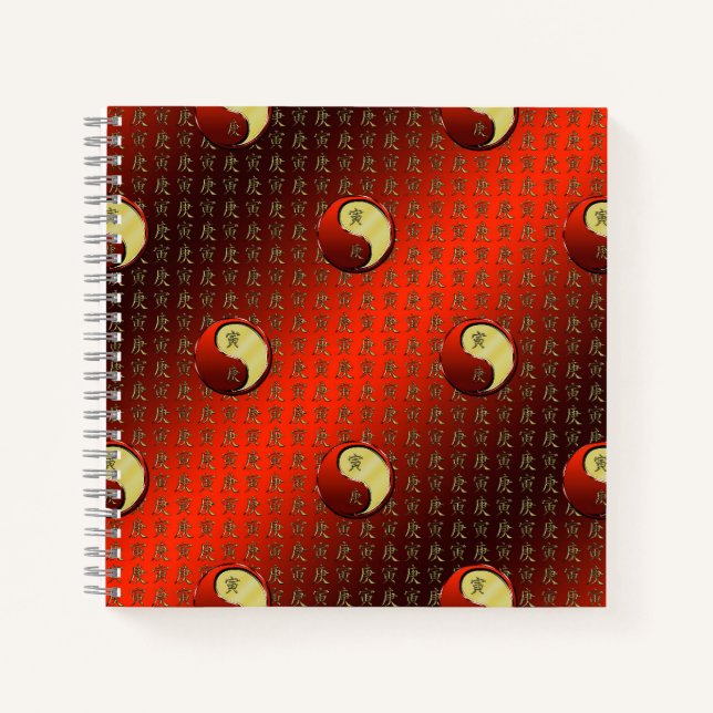 Cuaderno Metal Tiger (Anverso)