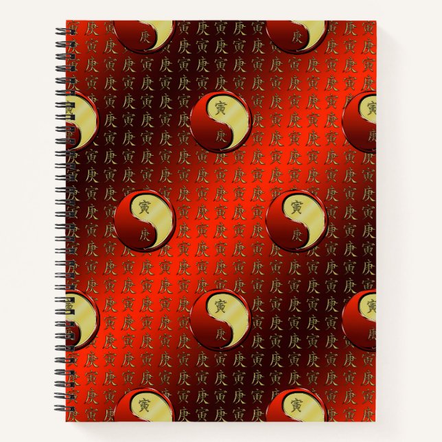 Cuaderno Metal Tiger (Anverso)