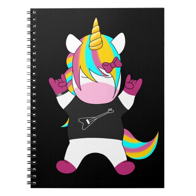 Cuaderno Metal Unicorn (Frente)