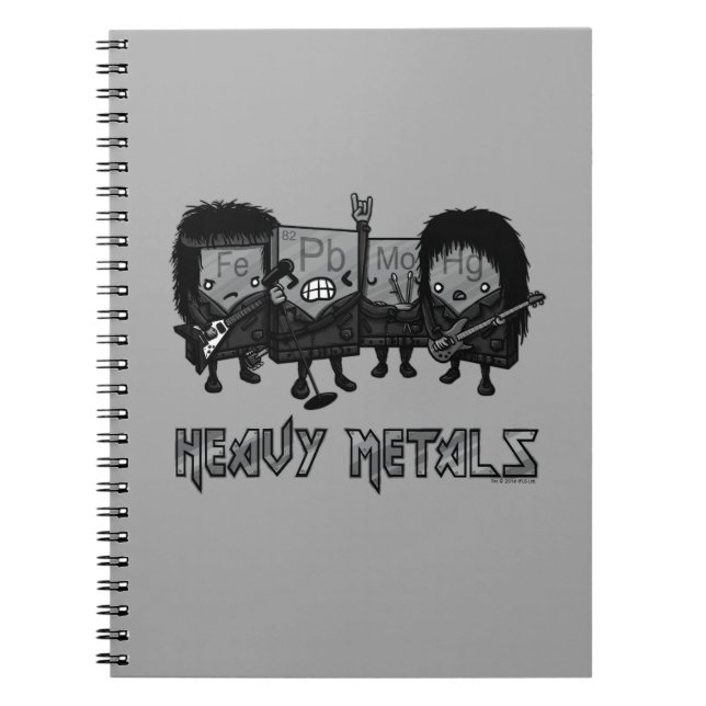 Cuaderno Metales pesados (Frente)