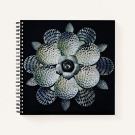 Cuaderno Metalizado florido