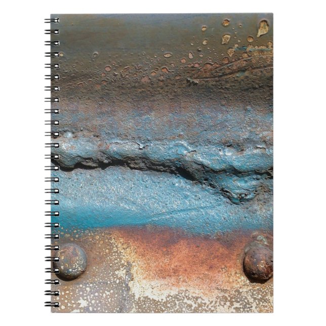 Cuaderno Metalizado oxidado (Frente)