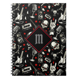 Cuaderno Metalizado retro pesado monogramado