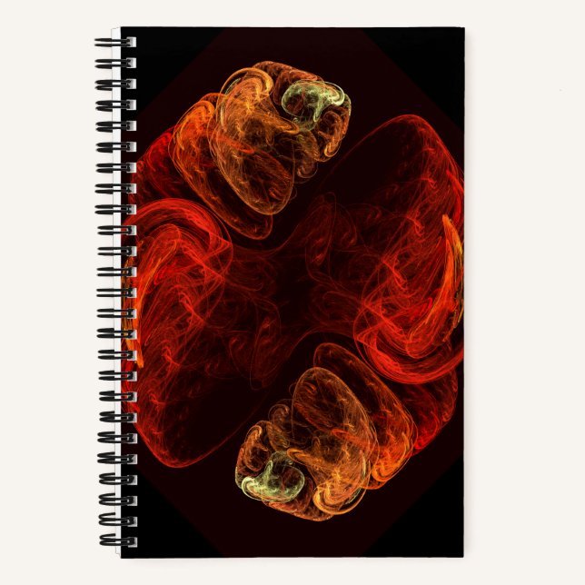 Cuaderno Metamorfosis Arte abstracto (Anverso)
