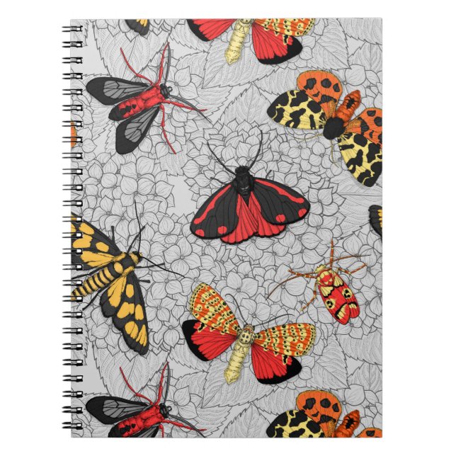 Cuaderno Metas de hidrangea (Frente)