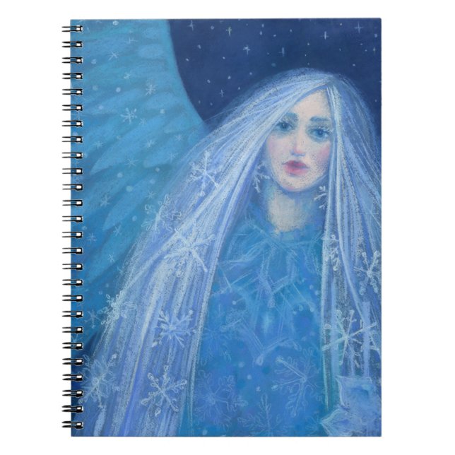 Cuaderno Metelitsa Chica de nieve Snegurochka Navidades Ang (Frente)