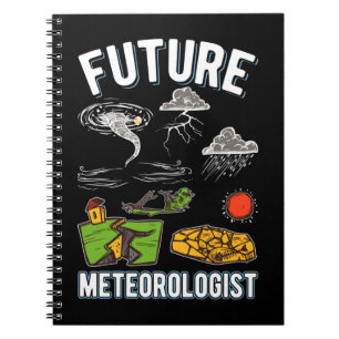 Cuaderno Meteorólogo Futuro Niños Chicas Observadores del C