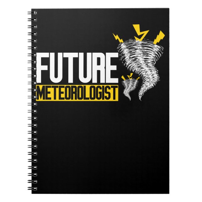 Cuaderno Meteorólogos futuros Chicas Weatherman Tornado (Frente)