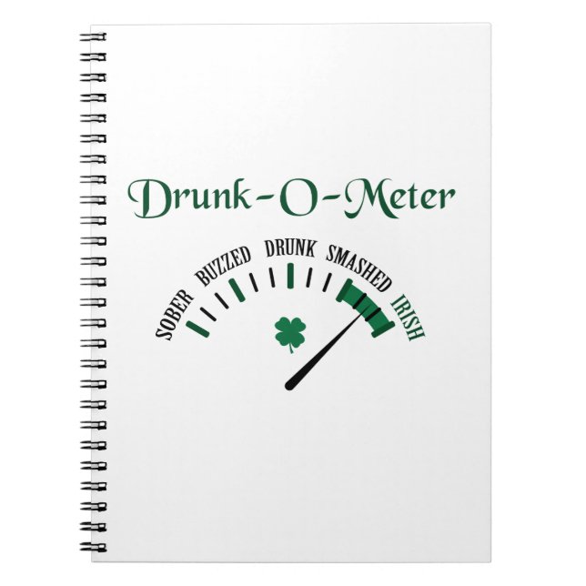 Cuaderno Meter de borrachos (Frente)