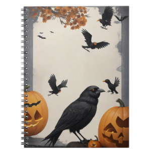 Cuaderno Métete en el Espíritu de Halloween con nuestro Cro