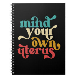 Cuaderno Métete En Su Propio Uterus