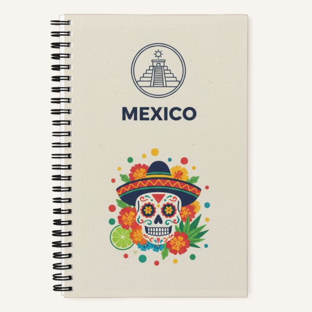 Cuaderno Mexico Heritage & Folklore Photo Archive Journal (Anverso)