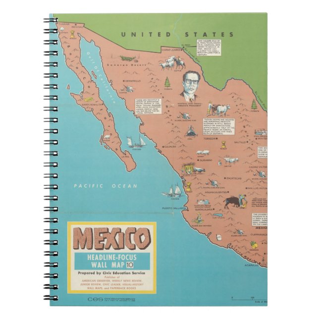 Cuaderno México - Mapa de paredes focalizado (Frente)