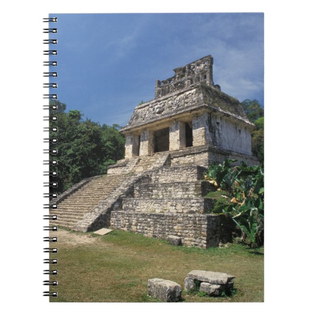Cuaderno México, provincia de Chiapas, Palenque. Templo de (Frente)