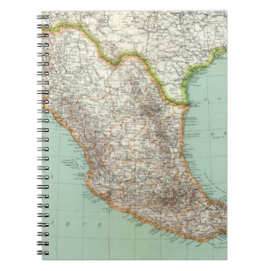 Cuaderno Mexique - Mapa de México