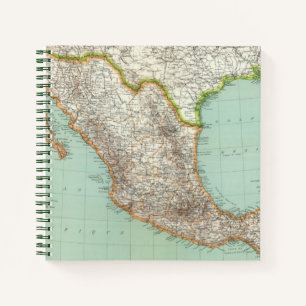 Cuaderno Mexique - Mapa de México