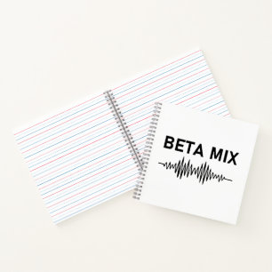 Cuaderno Mezcla beta - Forma de onda de audio