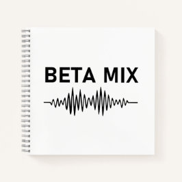 Cuaderno Mezcla beta - Forma de onda de audio