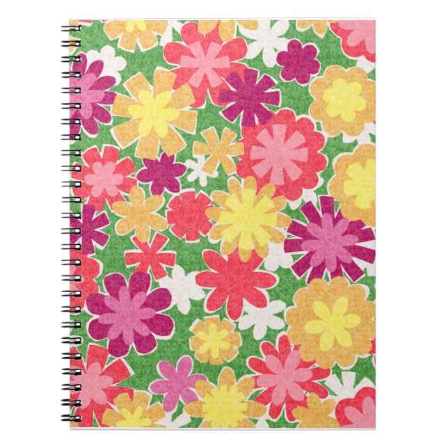 Cuaderno Mezcla floral (Frente)