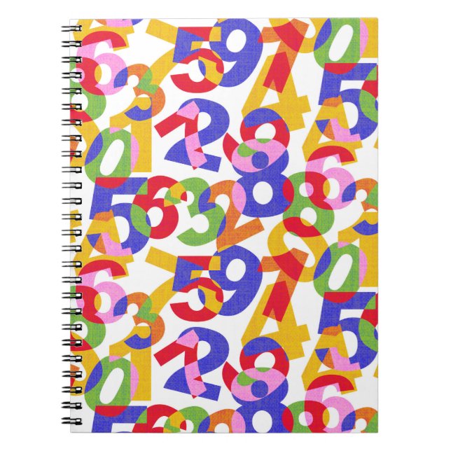 Cuaderno Mezclar números de color (Frente)
