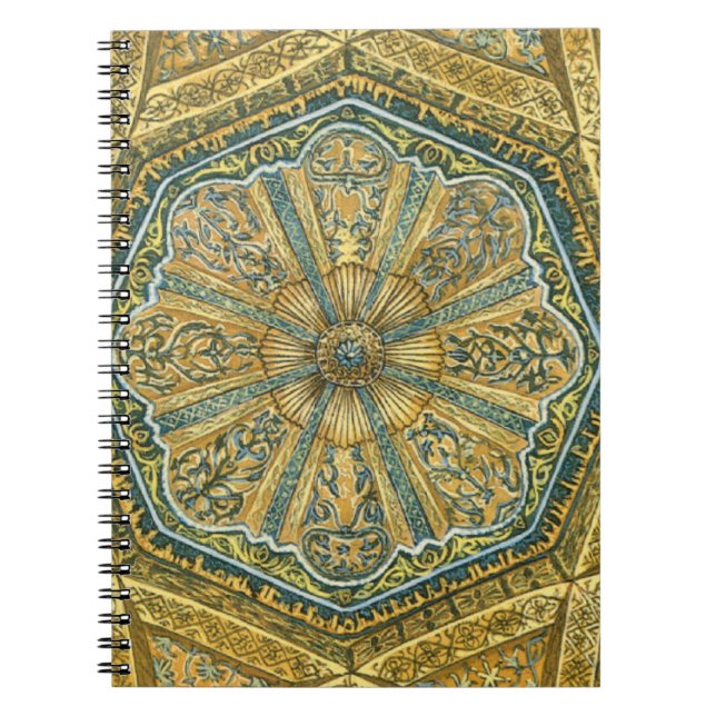 Cuaderno Mezquita de Córdoba España. Cúpula del mihrab (Frente)