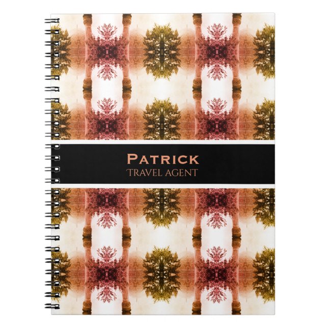 Cuaderno Mezquita real Isfahán Irán antiguo (Frente)