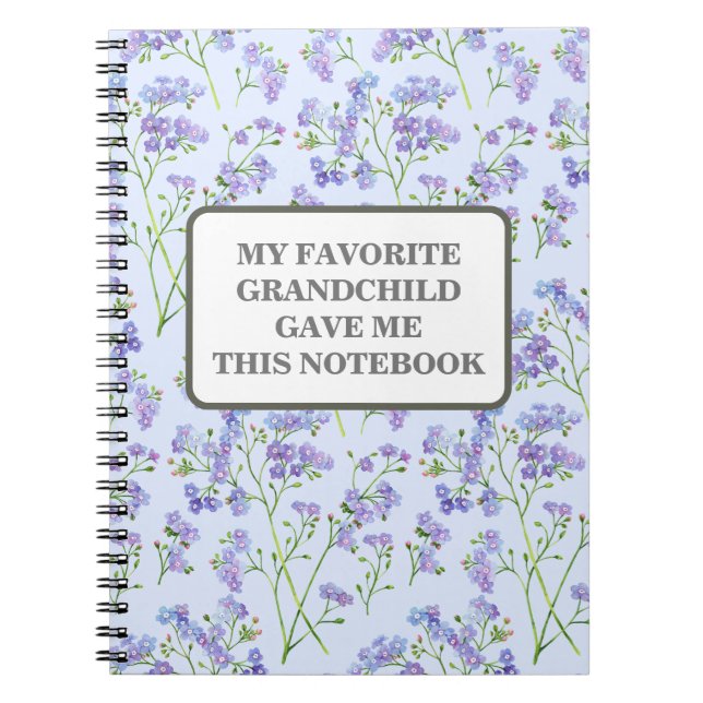 CUADERNO MI ABUELA FAVORITA ME DIO ESTE PORTÁTIL (Frente)