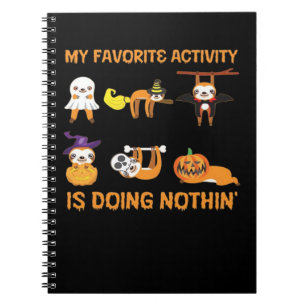 Cuaderno Mi Actividad Favorita No Está Haciendo Ninguna Lem