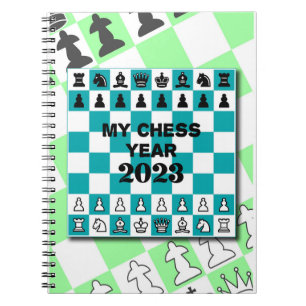 Cuaderno Mi año de ajedrez 2023,