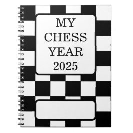 Cuaderno Mi Año de Ajedrez 2025,