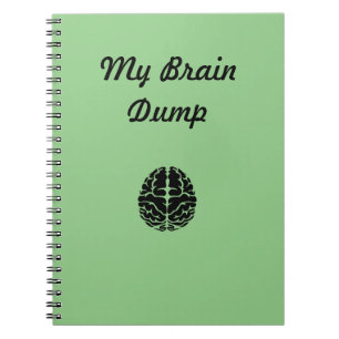 Cuaderno Mi bloc de notas con volcado de cerebro