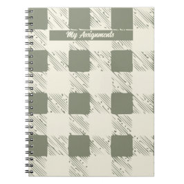 Cuaderno Mi bloc de notas de asignaciones
