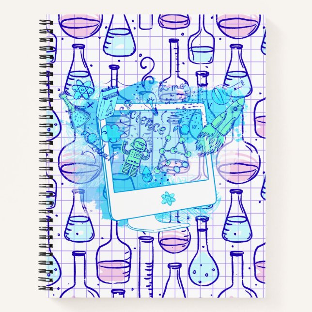 Cuaderno Mi bloc de notas de ciencia (Anverso)