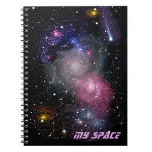 Cuaderno Mi bloc de notas de espacio