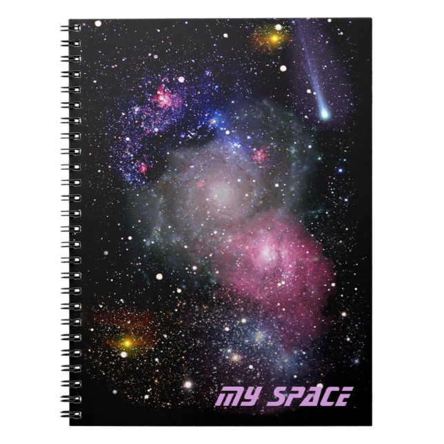 Cuaderno Mi bloc de notas de espacio (Frente)