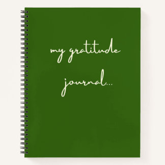 Cuaderno mi bloc de notas de gratitud