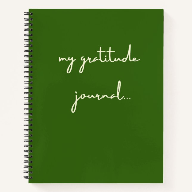 Cuaderno mi bloc de notas de gratitud (Anverso)