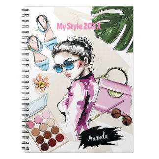 Cuaderno Mi bloc de notas de moda estilo