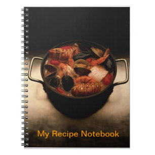 Cuaderno Mi bloc de notas de receta