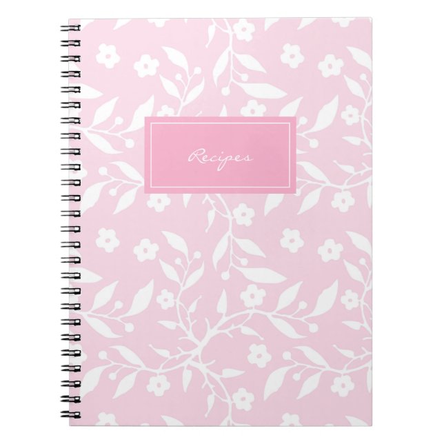 Cuaderno Mi bloc de notas de recetas - personalizar (Frente)