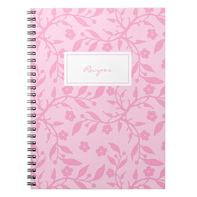 Cuaderno Mi bloc de notas de recetas - personalizar (Frente)