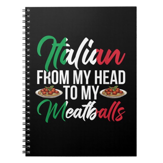 Cuaderno Mi Cabeza A Mis Albóndigas (Frente)